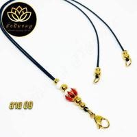 ราคา PTK สร้อยพระมั่งมีมงคล สร้อยพระเชือกร่ม ห้อยตะกรุดหลัง ไม่รวมปลอกตะกรุด (12474129890)