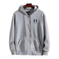 ราคา UNDER ARMOUR เสื้อยืดกีฬามีฮู้ดแขนยาวผู้ชายผู้หญิงลงลอง (17336778650)