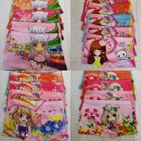ราคา กางเกงในเด็กผู้หญิง แพ็ค 10 ชิ้น กางเกงในเด็กลายการ์ตูน สุ่มลาย (15190782878)