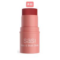 ราคา ซื้อทุกๆ3แท่ง แถมครีมนีเวีย30มล 1ซอง Sasi ศศิ คิส แอนด์ บลัช สติ๊ก บรัชออนครีมแบบแท่ง ทาตา ปาก แก้ม ใน1เดียว ขนาด 4กรัม บรัชออนแท่ง (15581537957)