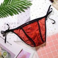 ราคา กางเกงในจีสตริงสำหรับผู้ชาย กระเป๋าทรงสามเหลี่ยมกางเกงชั้นในเอวต่ำ T Back T Hong (10843152272)