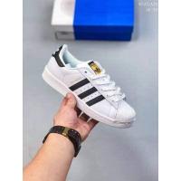 ราคา ขายร้อน Adidas Superstar รองเท้าเปลือกหอยทอง Men s and Women s รองเท้ากีฬา A010 015 สวยแท้100 (17147641613)