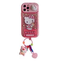 ราคา การ์ตูน Sanrio Melody น่ารัก Kuromi อบเชยคิตตี้ที่มองไม่เห็นกระจกแต่งหน้าขากรณีโทรศัพท์เข้ากันได้สำหรับ iPhone 14 13 12 11 Pro Max Xr Xsmax ด้วยโซ่มือถือ Soft TPU ปกหลังปลอก (16901397556)
