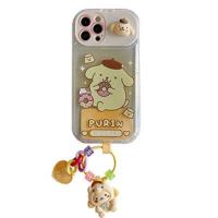 ราคา การ์ตูน Sanrio Melody น่ารัก Kuromi อบเชยคิตตี้ที่มองไม่เห็นกระจกแต่งหน้าขากรณีโทรศัพท์เข้ากันได้สำหรับ iPhone 14 13 12 11 Pro Max Xr Xsmax ด้วยโซ่มือถือ Soft TPU ปกหลังปลอก (16901397593)