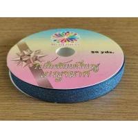 ราคา ริบบิ้นกากเพชร 50 หลา เบอร์ 2 ตราเบญจมาศ 11 12 มิล ริบบิ้นพับเหรียญ กากเพชร เหรียญโปรยทาน เนื้อดี หนา ไม่นิ่ม ริบบิ้นห่อเหรียญ (8865311431)