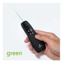 ราคา Logitech R400 Wireless USB Laser Pointer PPT Remote Control Pointer Pen For Powerpoint Presentation Teaching (16361607848)