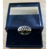 ราคา แหวนทับทิม แหวนพลอยนพเก้า แหวนพลอยตัวเรือนทองเหลืองขัดเงา (16345888063)