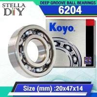 ราคา 6200 6201 6202 6203 6204 6205 6206 ตลับลูกปืน KOYO จำนวน 1 ชิ้น แบบไม่มีฝา (16695769301)