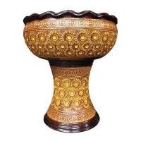 ราคา อ่างน้ำดินเผา 15นิ้ว อ่างบัว อ่างดินเผาขนาดใหญ่ อ่างดินเผาเลี้ยงปลา อ่างดินเผาปลูกบัว อ่างดินเผาเคลือบ กระถางต้นไม้ (17468013747)