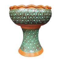 ราคา อ่างน้ำดินเผา 15นิ้ว อ่างบัว อ่างดินเผาขนาดใหญ่ อ่างดินเผาเลี้ยงปลา อ่างดินเผาปลูกบัว อ่างดินเผาเคลือบ กระถางต้นไม้ (17310191096)