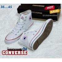 ราคา รองเท้าconverse all star หุ้มข้อ สีแดง รองเท้าผ้าใบผู้ชายและผู้หญิง รองเท้าทำงาน รองเท้าลำลอง จัดส่งทุกวัน (16601834771)
