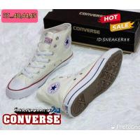 ราคา รองเท้าconverse all star หุ้มข้อ สีแดง รองเท้าผ้าใบผู้ชายและผู้หญิง รองเท้าทำงาน รองเท้าลำลอง จัดส่งทุกวัน (16601834770)