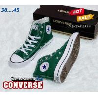 ราคา รองเท้าconverse all star หุ้มข้อ สีแดง รองเท้าผ้าใบผู้ชายและผู้หญิง รองเท้าทำงาน รองเท้าลำลอง จัดส่งทุกวัน (16601834764)