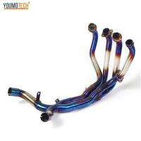 ราคา สำหรับ Kawasaki Z1000 Z1000R Z1000SX Ninja1000 2010 2020 รถจักรยานยนต์ท่อไอเสียเต็มระบบสลิปบนข้อศอกไอเสียดัดแปลงสแตนเลสท่อด้านหน้า z 1000 (12111858648)