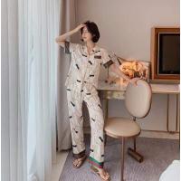 ราคา beautycloset02 พร้อมส่ง ชุดนอนผ้าซาตินแขนสั้นขายาว ชุดนอนลายการ์ตูน ชุดนอนผู้หญิง ชุดนอนซาตินแขนสั้นขายาว ชุดนอนลายน่ารักชุดนอนผ้าซาติน (9546845386)