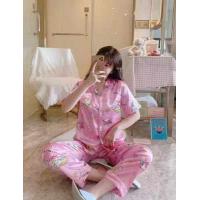 ราคา beautycloset02 พร้อมส่ง ชุดนอนผ้าซาตินแขนสั้นขายาว ชุดนอนลายการ์ตูน ชุดนอนผู้หญิง ชุดนอนซาตินแขนสั้นขายาว ชุดนอนลายน่ารักชุดนอนผ้าซาติน (16343340949)