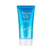ราคา ครีมกันแดด สูตรใหม่ Biore UV Aqua Sunscreen Waterproof Rich Watery Essence 50g Micro Defense SPF 50 PA บิโอเร ยูวี ซันสกรีน อะควาริช ซันสกรีน ขนาด 90ML กรัม ครีมไวท์เทนนิ่ง (17659027397)