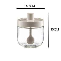 ราคา Dear Home โถแก้วปรุงรส ขวดปรุงรส ขวดใส่เกลือ ขวดปรุงรส ฝาพร้อมช้อน โถปรุงรส ขวดแก้วเครื่องเทศ เครื่องปั่นเกลือ (10270644933)