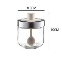 ราคา Dear Home โถแก้วปรุงรส ขวดปรุงรส ขวดใส่เกลือ ขวดปรุงรส ฝาพร้อมช้อน โถปรุงรส ขวดแก้วเครื่องเทศ เครื่องปั่นเกลือ (10270644939)