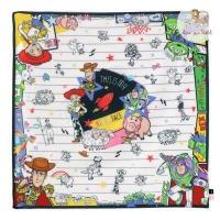 ราคา Kiss Me Doll Disney ลาย Toy Story Made A Toys ขนาด 100x100 cm ผ้าพันคอ ผ้าคลุมไหล่ (16796120058)