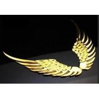 ราคา ปีกอินทรีย์โลหะนูน ปีกนกติดรถยนต์ 3D ติดโลโก้รถยนต์ (13245232523)