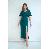 ราคา ชุดแซกสาวอวบ 38 40 42 44 ชุดเดรสออกงาน ชุดเดรสคนอ้วน2xl ชุดเดรสสาวอวบ ใส่ไปงานเลี้ยง งานบวช งานแต่ง ชุดทำงาน ชุดปาร์ตี้ (14586495261)