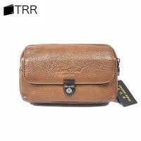 ราคา THAILEATHERGOODS กระเป๋าใส่มือถือสมาร์ทโฟน หนังแท้ กระเป๋าหนังร้อยเข็มขัด ทรงนอน รุ่น3ช่อง (8022572844)