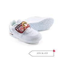 ราคา รองเท้านักเรียนผ้าใบสีขาว ADDA รุ่น 41N15 รองเท้านักเรียนเด็กผู้ชาย รองเท้าพละ รองเท้ากีฬา ลายการ์ตูนวันพีช พื้นหนา (15758983234)