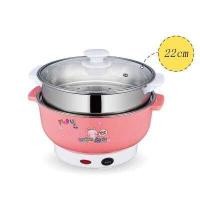 ราคา หม้อไฟฟ้า 24cm หม้อต้มไฟฟ้า กระทะไฟฟ้าเอนกประสงค์ 600W ไม่ติดหม้อ หม้อไฟฟ้าขนาดเล็ก กหม้อ หม้อต้ม กระทะทอด 262A (16937706339)