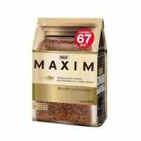 ราคา กาแฟ maxim Aroma Select Gold สีทอง แบบถุงเติม refill 120 135g (13209108759)