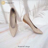 ราคา ทรงปกติ Zenachoo รองเท้าหนังแกะแท้ Victoria1 ส้นเตารีด ความสูง 1 นิ้ว (16940641989)