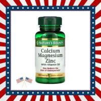 ราคา Calcium Magnesium Zinc D3 100 Coated Caplets EX 01 2024 Nature s Bounty แคลเซียม แมกนีเซียม สังกะสี วิตามิน D3 บำรุงกระดูกและฟัน (10599497155)
