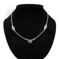 ราคา สร้อยคอ หุ้มเศษทองคำขาว ขนาด 2 สลึง เลือกขนาดความยาวได้ สร้อยพระเงิน สร้อยพระ by siamonlineshop (8954995856)