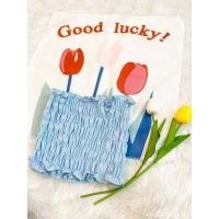 ราคา GoodLucky 62 เกาะอกสม็อค เสื้อครอปเกาะอก เสื้อไปทะเล (8924383138)