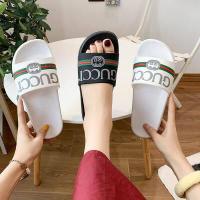 ราคา รองเท้าแตะ GUCCI สวมนุ่มสบายเท้าสวมใส่ทั้งหญิงชาย รุ่น 288 19 (7740951056)