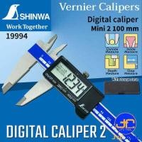 ราคา Shinwa เวอร์เนีย คาลิปเปอร์2 ดิจิตอล Digital Vernier Caliper2 (10489108263)