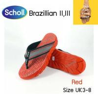 ราคา Scholl Brazillian II III Vรองเท้าสกอร์ Scholl รองเท้าแตะ รองเท้าสกอลล์ บราซิลเลี่ยน รองเท้าเพื่อสุขภาพ มี 5 สีแดง สีดำสีชมพู สีดำ สีน้ำตาล สีเหลือง (16557064911)