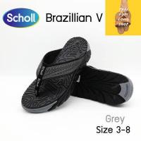 ราคา Scholl Brazillian II III Vรองเท้าสกอร์ Scholl รองเท้าแตะ รองเท้าสกอลล์ บราซิลเลี่ยน รองเท้าเพื่อสุขภาพ มี 5 สีแดง สีดำสีชมพู สีดำ สีน้ำตาล สีเหลือง (16557064918)