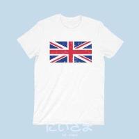 ราคา เสื้อยืดลาย ธงชาติอังกฤษ สหราชอาณาจักร United Kingkom Flag เสื้อยืดสกรีน แขนสั้น คอกลม (15111955486)