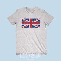 ราคา เสื้อยืดลาย ธงชาติอังกฤษ สหราชอาณาจักร United Kingkom Flag เสื้อยืดสกรีน แขนสั้น คอกลม (14669459827)