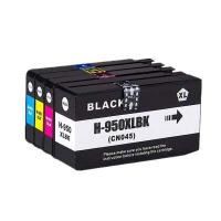 ราคา HP 950XL HP 951XLหมึกHP 950 HP 951สีดำHP950XL HP951XLตลับหมึกสำหรับ HP 251dw 276dw 8100 8600 8610 8620 8630 8640 8650 (10530201543)