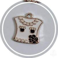 ราคา jibbitz งานเพชร ตัวติดตกแต่งรองเท้า ทรง crocs (18018357856)