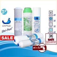 ราคา Unipure ชุดไส้กรองน้ำดื่ม ไส้กรองน้ำ Uni pure 5 ขั้นตอน แบบ5ไส้ ไส้กรอง ยูนิเพียว Unipure ทั้งเซ็ท ไม่ผสมยี่ห้ออื่น (16262318087)
