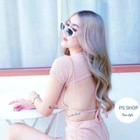 ราคา เสื้อครอปโชว์หลัง เสื้อครอปรูดข้าง เปิดหลัง เสื้อเว้าหลัง ผ้านิ่ม (15528739452)
