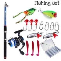 ราคา เบ็ดครบชุด รอก เอ็น กบยาง เบ็ดตกปลาพร้อมคัน เบ็ดตกปลาพร้อมเหยื่อ เบ็ดตกปลา เบ็ดพร้อมตก เบ็ดถูกๆ เบ็ดนักตกปลา (12876200962)