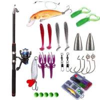 ราคา เบ็ดครบชุด รอก เอ็น กบยาง เบ็ดตกปลาพร้อมคัน เบ็ดตกปลาพร้อมเหยื่อ เบ็ดตกปลา เบ็ดพร้อมตก เบ็ดถูกๆ เบ็ดนักตกปลา (11967023952)