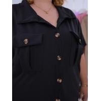 ราคา เสื้อโปโลสาวอวบ 2 แบบ มีเป๋า และแบบเรียบ เสื้อคอปกผญไซส์ใหญ่ เสื้อโปโลใส่ทำงานสำหรับสาวอ้วนบิ๊กไซส์ A277 A870 (18445818566)