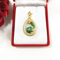 ราคา จี้พญานาคล้อมแก้ว เข้าพิธีปลุกเสกเสริมสิริมงคลวัดคำชะโนดแล้ว (8745100772)