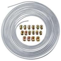 ราคา 25Ft ม้วนขด3 16 OD เงินเหล็กเบรคสังกะสีสายเกียร์ท่อเชื้อเพลิง ชุปสีเงิน ม้วนขดเชือก ท่อแป๊ปเบรคท่อลม แป๊บเบรค แป๊บลม (14503394954)