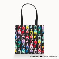 ราคา โปร 4 4 Starbucks x Alice Olivia ตุ๊กตาหมี Bearista กระเป๋า Coin Purse กระเป๋า Tote (17393246368)